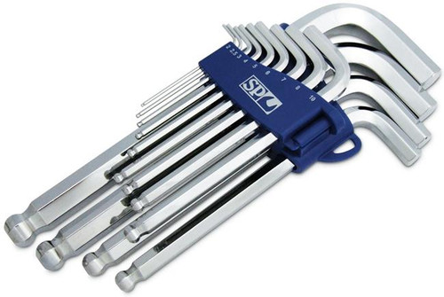 13PC METRIC LONG ARM HEX KEY SET