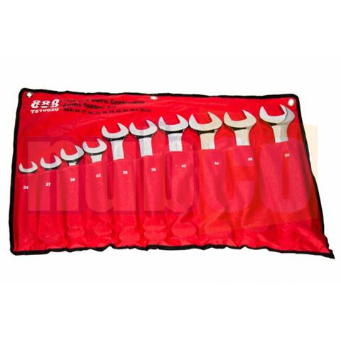 10PCE 24-50MM METRIC JUMBO SPANNER SET