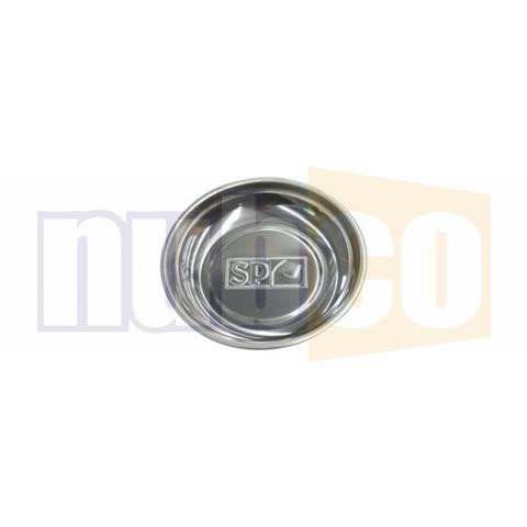 152MM ROUND S/S MAGNETIC PARTS TRAY