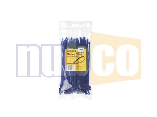 200X5MM 100PK BLUE CABLE TIES
