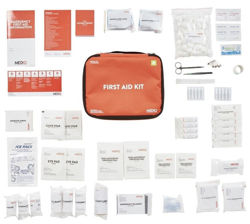 1-10 PERSON ESSENTIAL SOFT PACK VEHICLE FIRST AID KIT