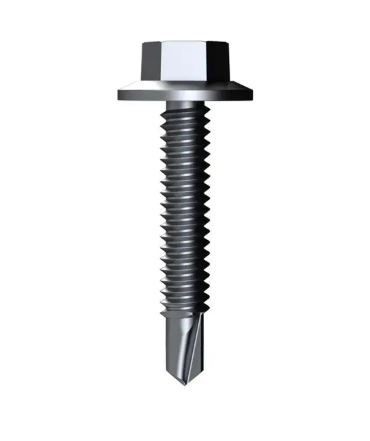 14GX25MM SDS SCREW HEX B8 (CAT5) PLAIN 500PK