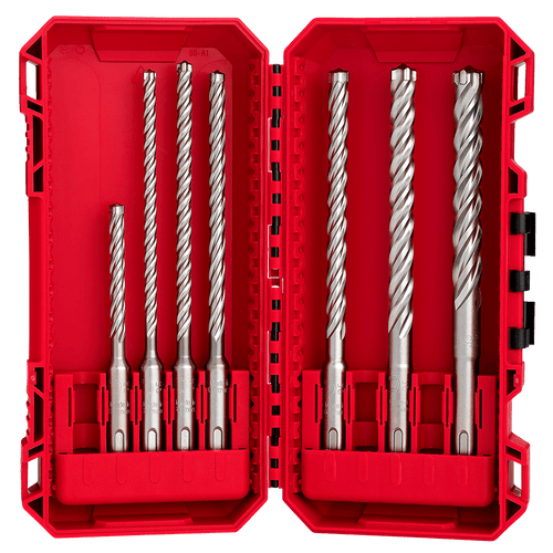 7PCE SDS PLUS MX4 4-CUT DRILL BIT SET 7PCE SDS PLUS MX4 4-CUT DRILL BIT SET