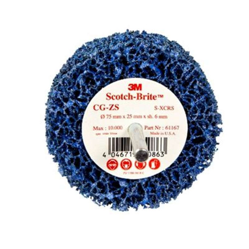 6PK 150MMX25MM COARSE CLEAN & STRIP SPINDLE DISC