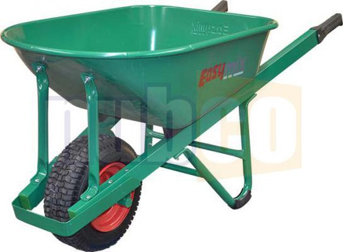 100LTR CONTRACTOR STEEL BARROW FLAT FREE W/WHEEL