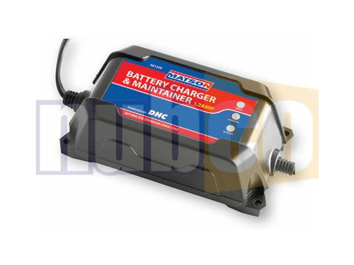 12V 1.2AMP 25AH AUTOMATIC BATTERY CHARGER & MAINTAINER