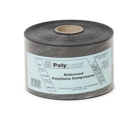 150MM X 30M X 500UM POLYPROOF DAMP COURSE