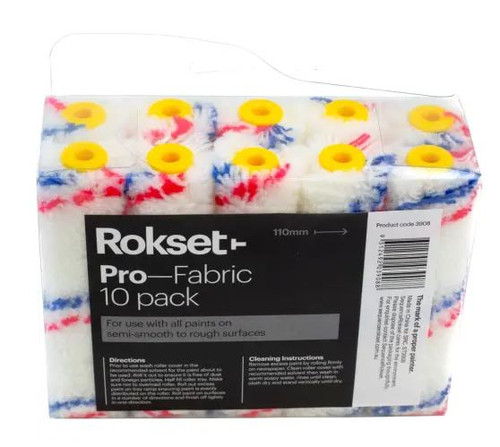 110MM 10PK PRO MINI FABRIC ROLLER