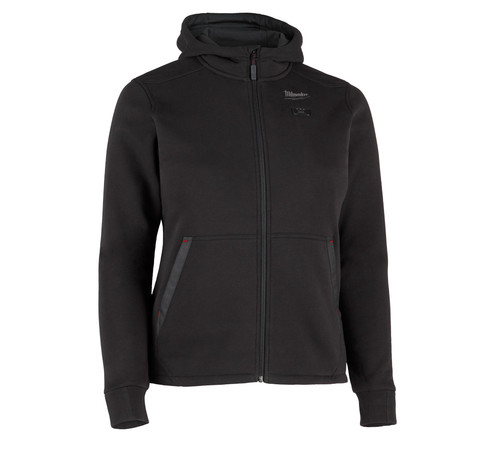 12V LRG BLACK WOMENS HEATED HOODIE