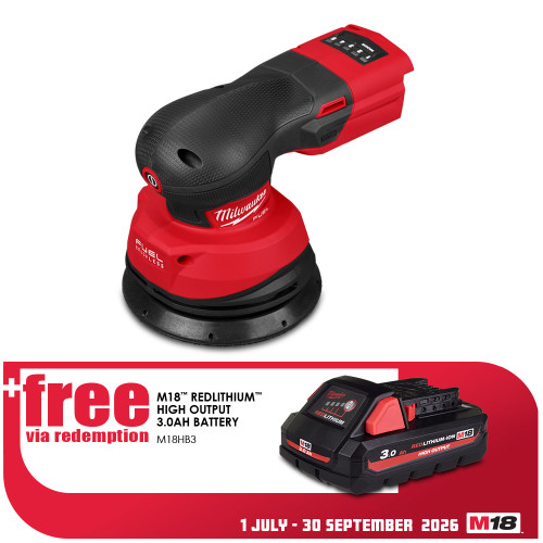 18V 125MM RANDOM ORBITAL SANDER W/VACLINK - TOOL ONLY