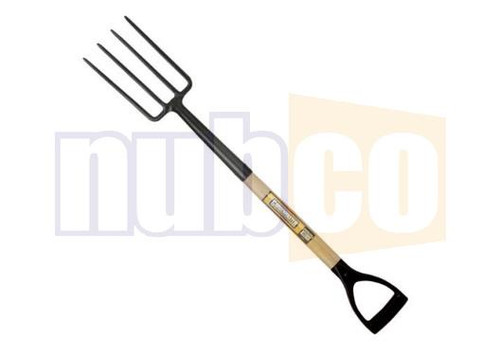 GARDENMASTER FORK WITH SHORT TIMBER SHAFT & POLY D HANDLE