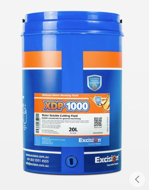 20LTR XDP1000 WATER SOLUBLE CUTTING FLUID