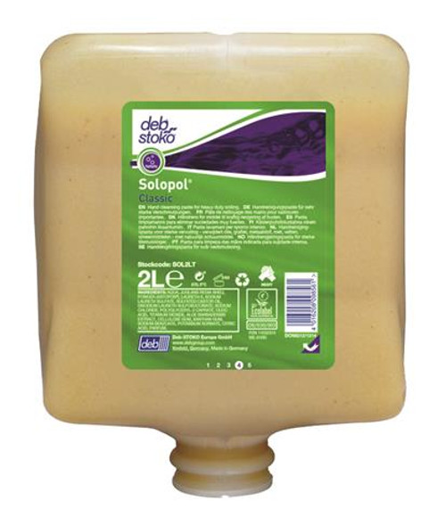 2LTR SOLOPOL CLASSIC HVY/DUTY HAND CLEAN PASTE CARTRIDGE