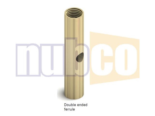 20 X 190MM Z/P DOUBLE ENDED FERRULE