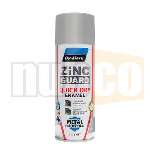  ZINC GUARD HAMMERED SILVER QUICK DRY ENAMEL 325G AEROSOL