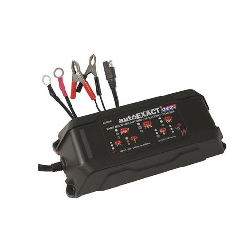 12V 5.0AMP 100AH AUTO SMART PULSE BATTERY CHARGER