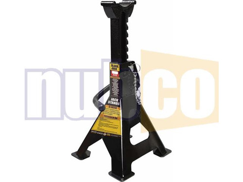(O) 4000KG PAIR DOUBLE LOCK RATCHET JACK STANDS