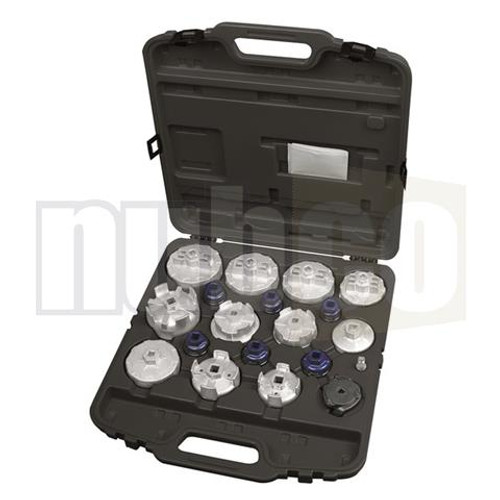 19PCE 24-100.5MM OIL FILTER CUP WRENCH SET