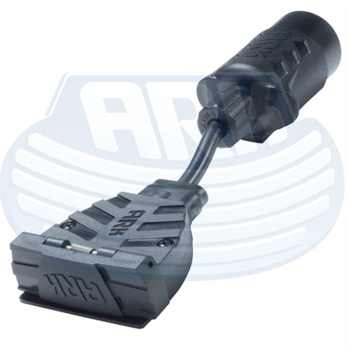 ROUND PLUG TO FLAT SOCKET TRAILER ADAPTER ROUND PLUG TO FLAT SOCKET TRAILER ADAPTER