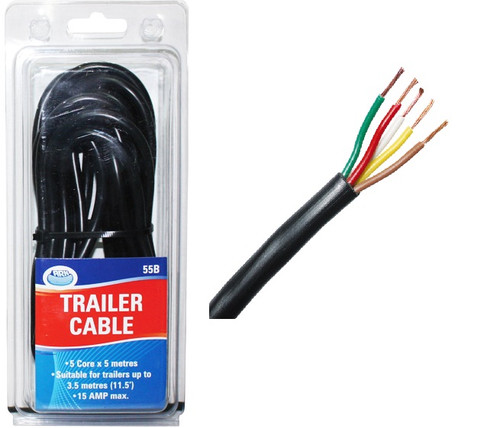 5 CORE TRAILER WIRE X 5M PACK 5 CORE TRAILER WIRE X 5M PACK