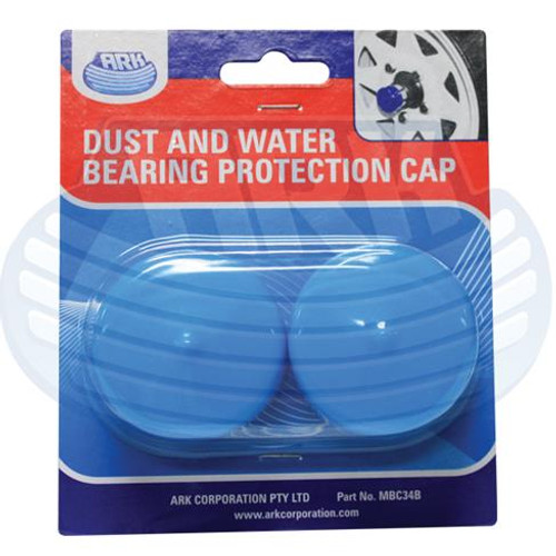 BLUE PVC METAL BEARING DUST COVER 2PK BLUE PVC METAL BEARING DUST COVER 2PK