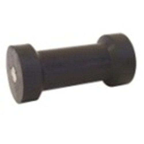 6" BLACK KEEL BOAT ROLLER TO SUIT F/GLASS BOAT
