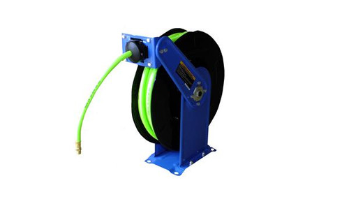 10MMX25MTR H/DUTY RETRACT PVC/RUBBER AIR HOSE METAL CASE