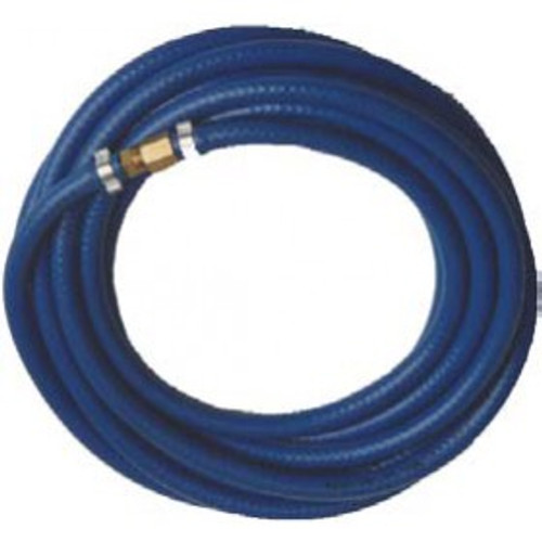 30MTR X 10MM FLEX/BLACK AIR HOSE C/W 1/4"BSP FITTING