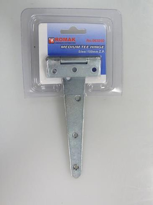 MEDIUM TEE HINGE Z/P 150MM 2PK
