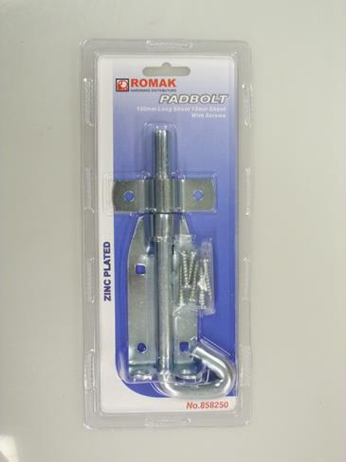 LONG SHOOT PADBOLT 150MM Z/P