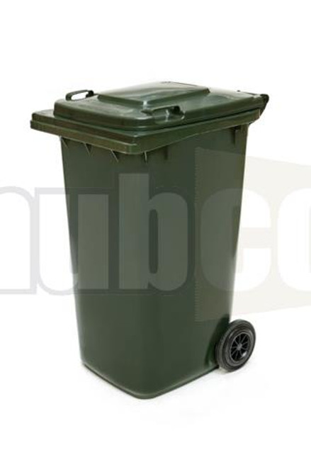 140LTR GREEN WHEELIE BIN