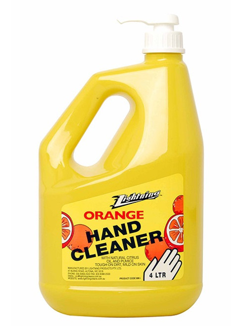 4LTR ORANGE PUMICE HAND CLEANER
