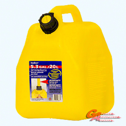 20L YELLOW DIESEL SQUAT CAN