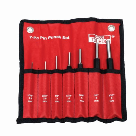 7PC HEAVY DUTY PIN PUNCH SET