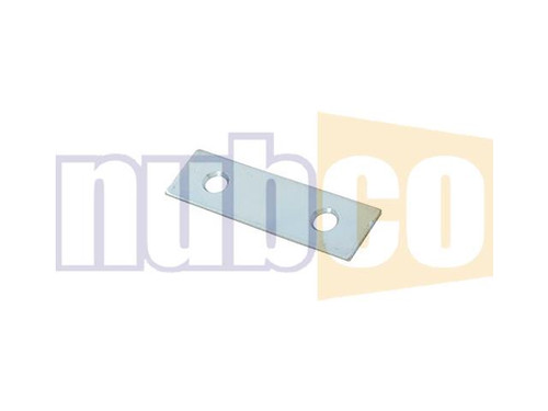 130MM X 75MM X 5MM Z/P FENCE POST PLATE
