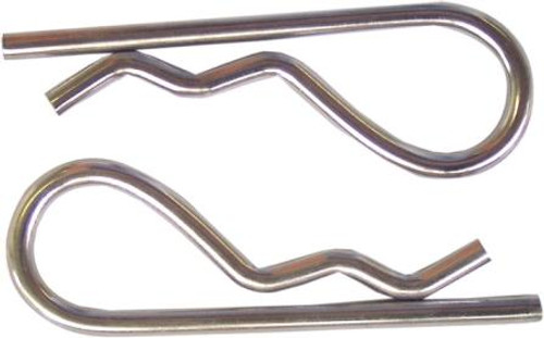 20PK R-PINS Z/P 3.8MM DIA X 80MM