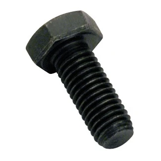 M8X40MMX1MM FINE CL8.8 BLK HEX BOLT ONLY