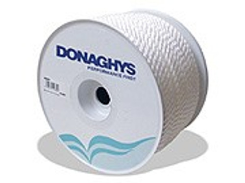 6MM X 125MTR WHITE SUPER SILVER PE ROPE