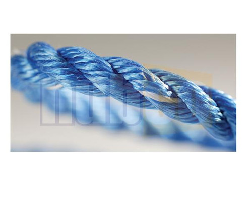 6MM X 125MTR BLUE PP FILM ROPE