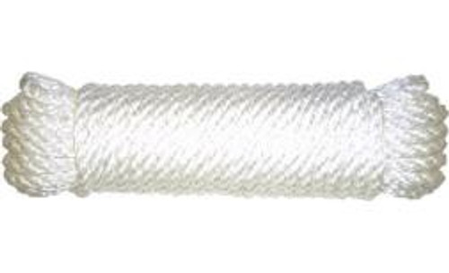 8MM X 15MTR SILVER MONO POLY ROPE