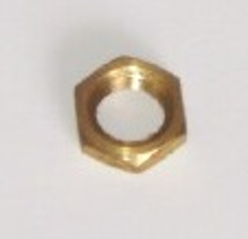 15MM BRASS HEX LOCKNUT