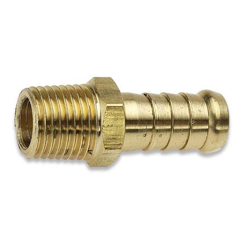 BRASS 1/4 BSPM X 3/8 HOSE TAIL