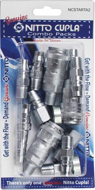 1/4" & 3/8" 13PCE STARTER COMBO AIR ADAPTER PACK 1/4" & 3/8" 13PCE STARTER COMBO AIR ADAPTER PACK