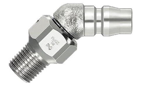 3/8" NITTO HI-CUPLA ROTARY PLUG MALE THREAD