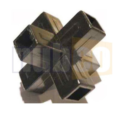 6 WAY RIGHT ANGLE CONNECTOR TO SUIT 25X25X1.6 RHS