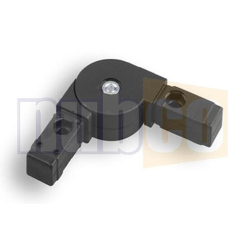 1 FIXED 1 ADJ CORN CONNECTOR TO SUIT 25X25X1.6 RHS