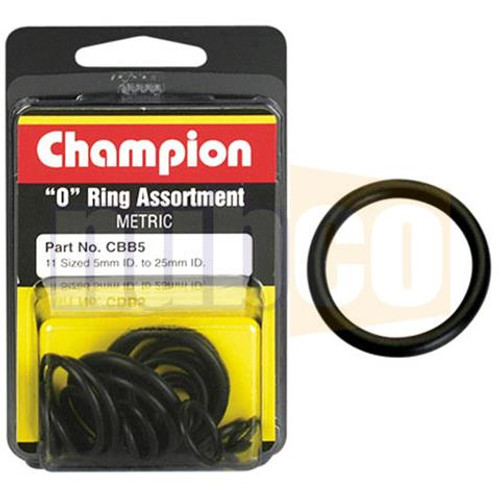 5-25MM 22PCE METRIC O RING ASSORTMENT PACK