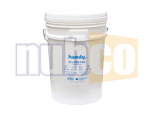 PAIL 20 LITRE BUCKET C/W LID