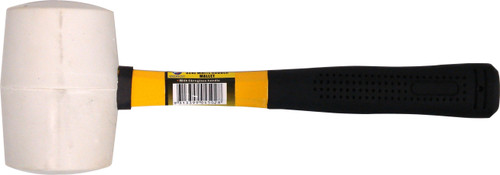 32OZ WHITE RUBBER MALLET