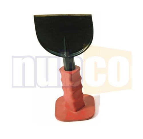 75MM HEAVY DUTY ELECTRICIANS BOLSTER CHISEL - RUBBER GRIP